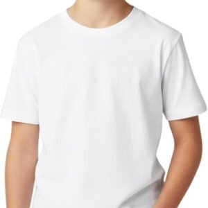 Kids Boys T Shirts Plain Black T Shirt Soft Feel