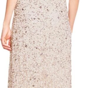 Adrianna Papell Scoop Back Maxi Women's Dress