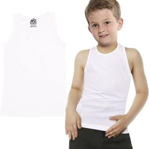 Kids Boys Underwear Vests Soft Cotton Tank Tops